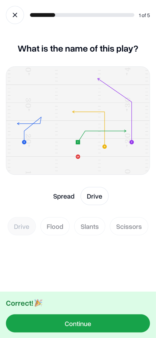Playbook Quiz screenshot 3