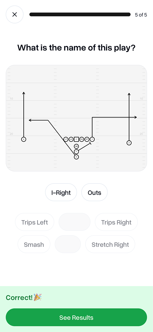 Playbook Quiz screenshot 3