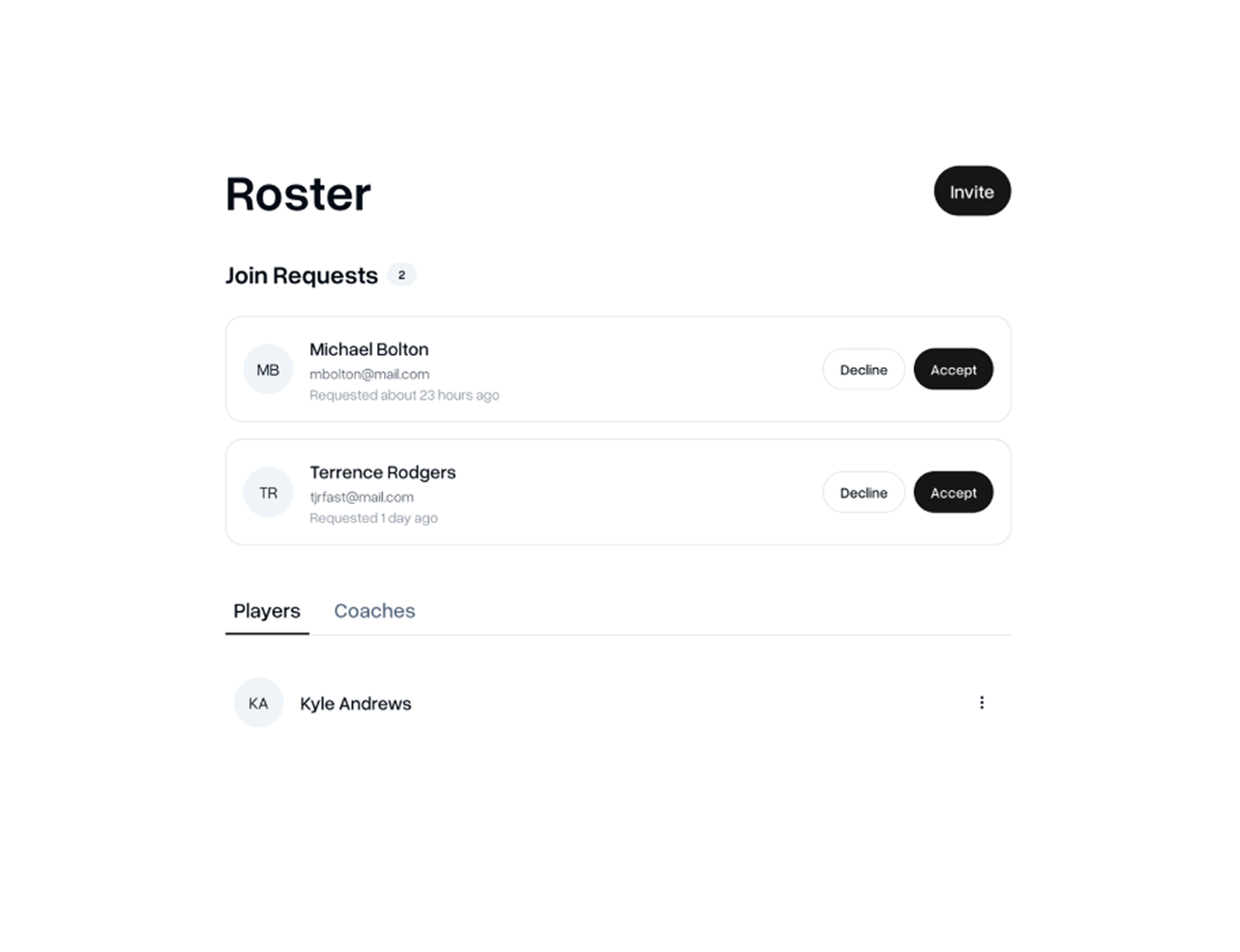 Roster 1