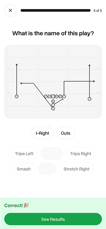 Playbook Quiz screenshot 3